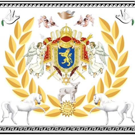 Coat of Arms of God's Holy Spirit and the Son of God World Crown